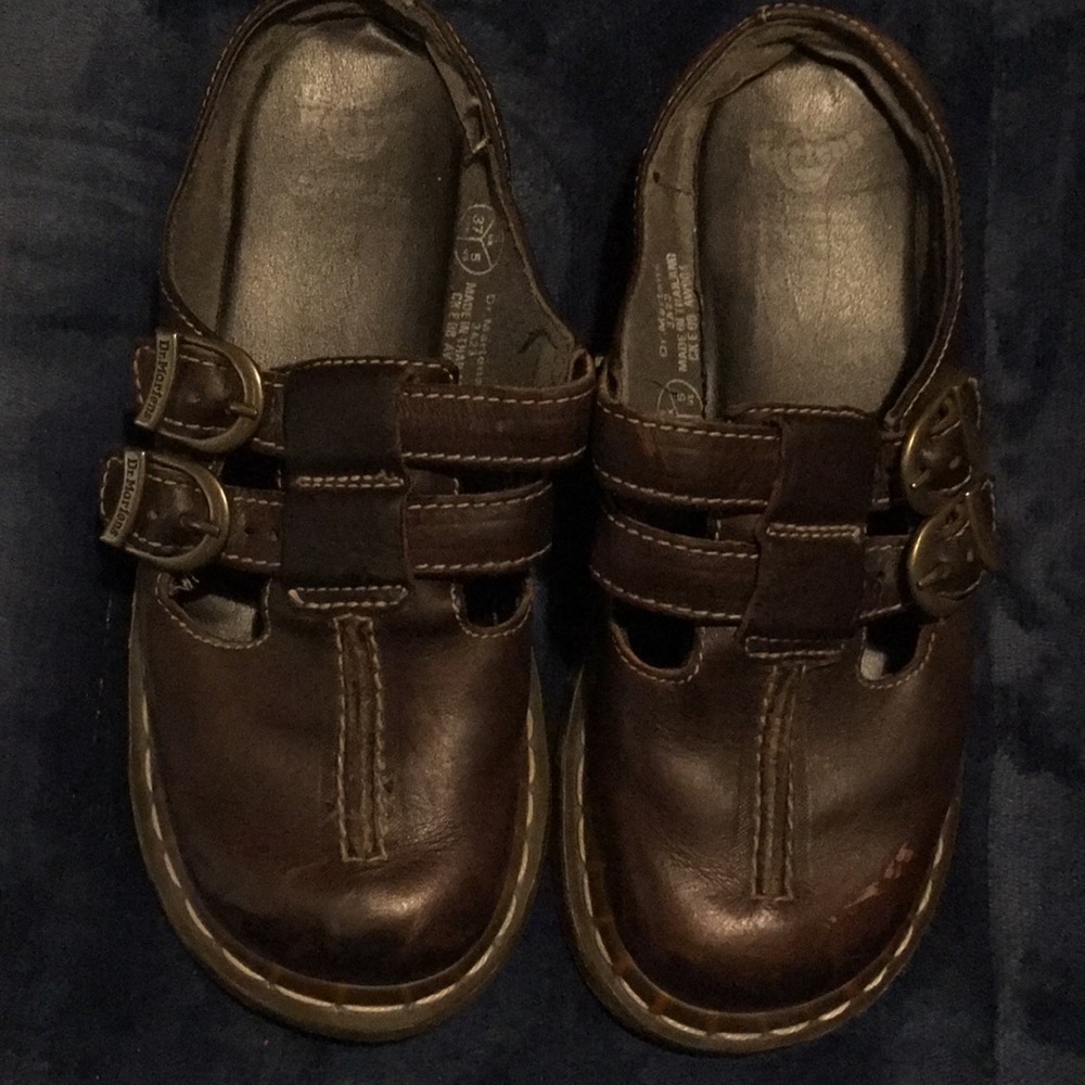 Dr Marten Leather Mule Mary Janes US 5 37